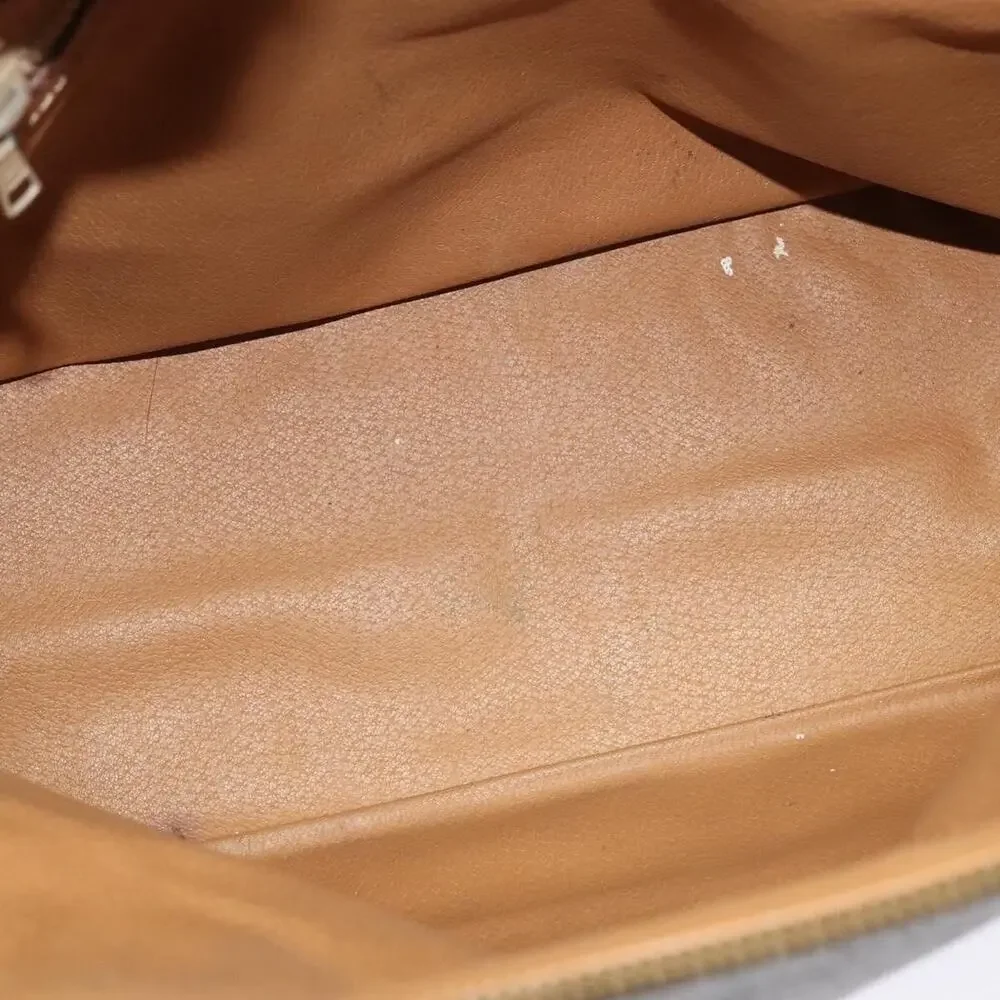Celine Macadam Handbag Brown